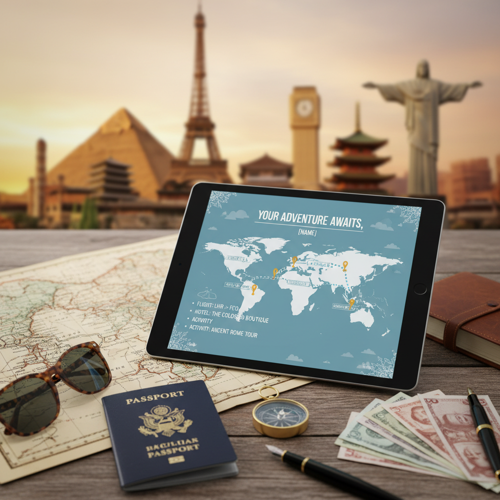 Pacotes de Viagem Personalizados: Sua Jornada Internacional Sob Medida