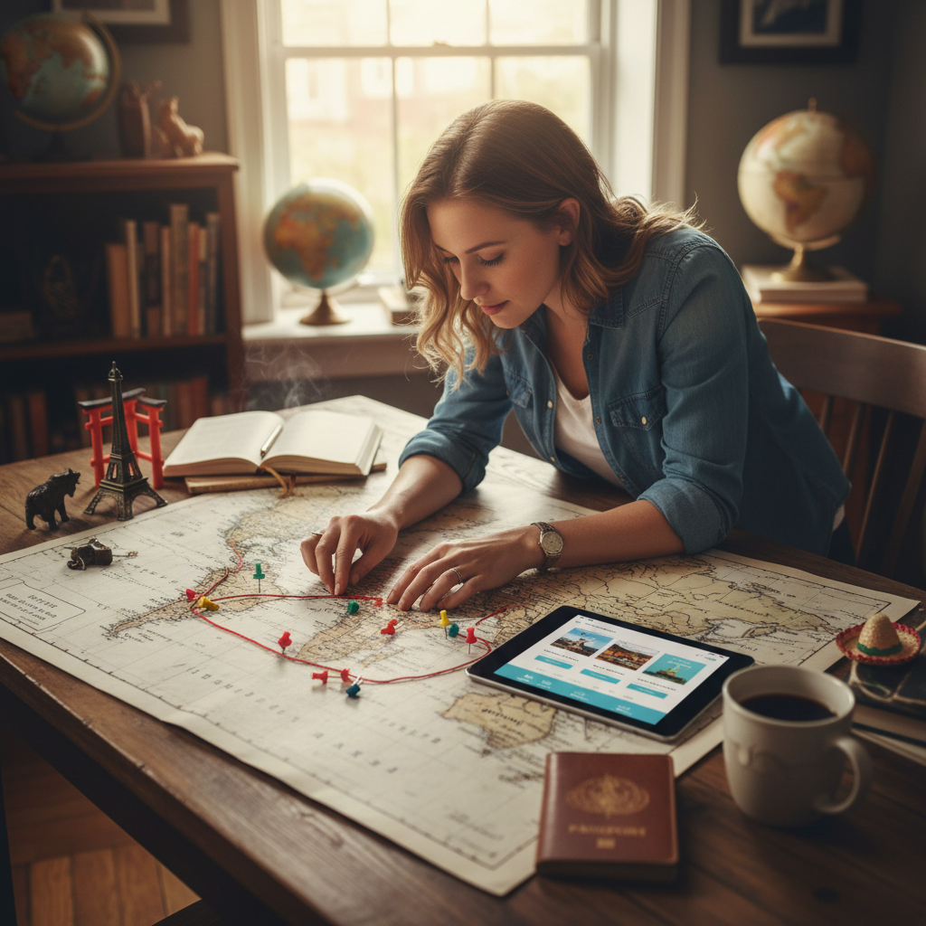 Como Montar um Roteiro de Viagem Personalizado e Inesquecível